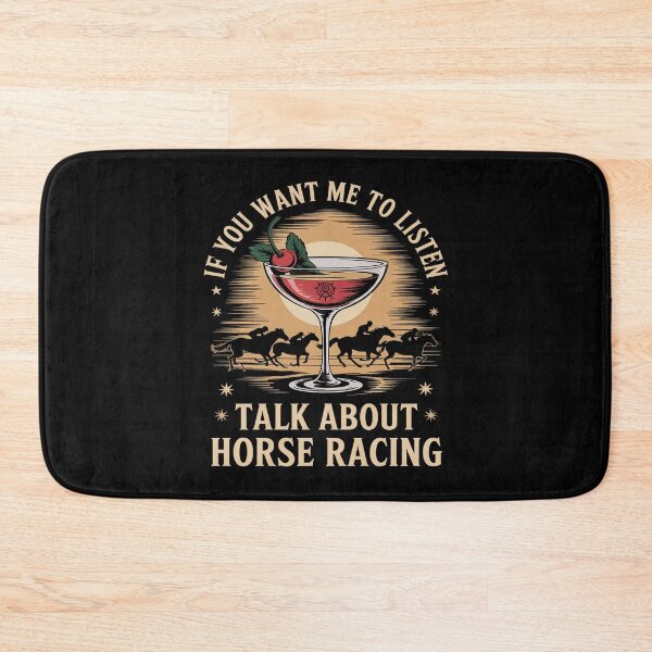 Item preview, Funny Saying Horse Racing and Mintjulep Vintage horse race designed and sold by VerseFarm.