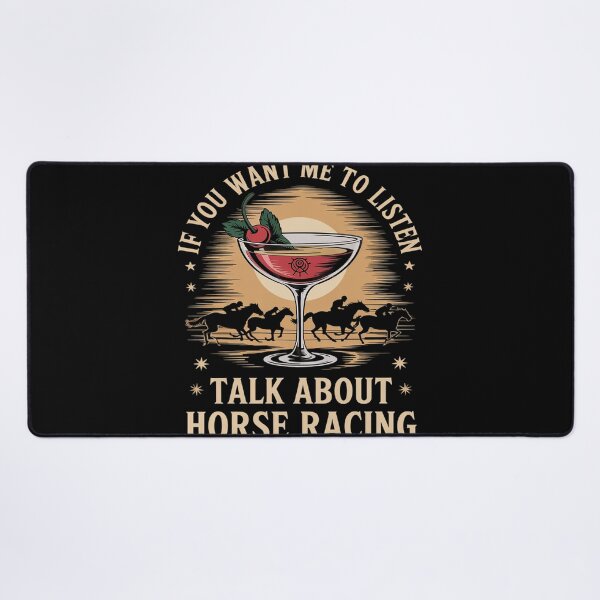 Item preview, Funny Saying Horse Racing and Mintjulep Vintage horse race designed and sold by VerseFarm.