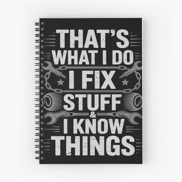 Item preview, I Fix Stuff And Know Things Funny Car Guy  Dad Mechanic  designed and sold by KotexTemu.