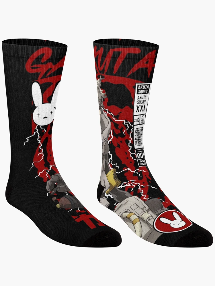 Thumbnail 3 of 5, Socks, Cleaner Rabbit designed and sold by KEEP-.