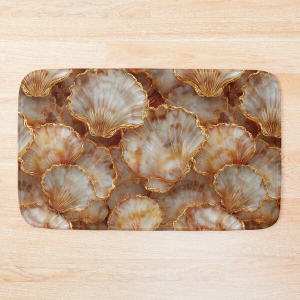 Item preview, Golden Pearl Scallop Shells designed and sold by Patterns & Love .