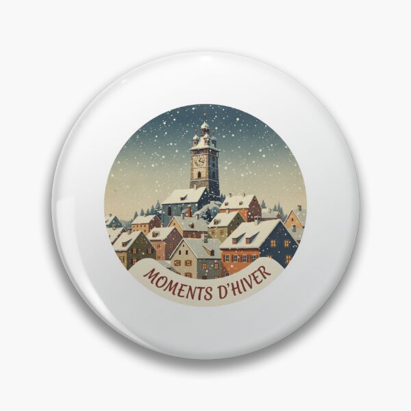 Item preview, Graz Moments d’Hiver – Cozy Historic Winter City Sticker designed and sold by Imaginarium of Chaos falcon88 .