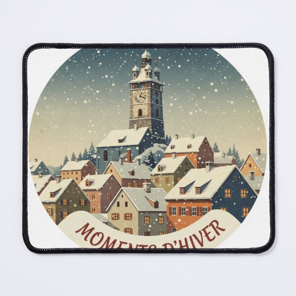 Item preview, Graz Moments d’Hiver – Cozy Historic Winter City Sticker designed and sold by Imaginarium of Chaos falcon88 .