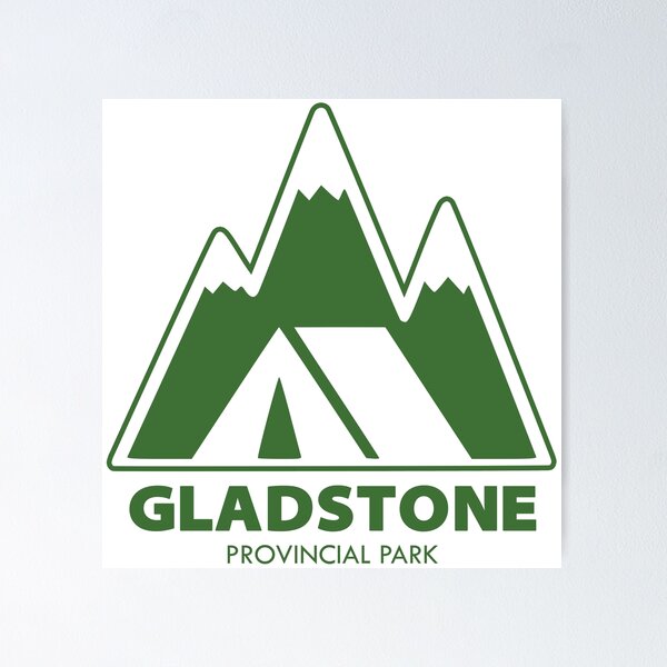 Item preview, Gladstone Provincial Park Mountains Camping designed and sold by Esskay Designs.