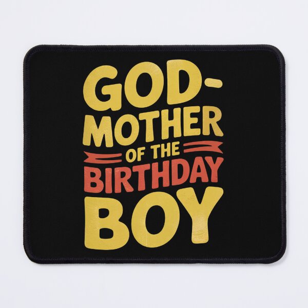Item preview, Godmother of the Birthday Boy Birthday Party Matching Family designed and sold by VerseFarm.