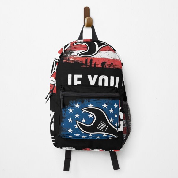 Item preview, If You Need Me I'll Be In The Garage American Flag Mechanics designed and sold by KotexTemu.