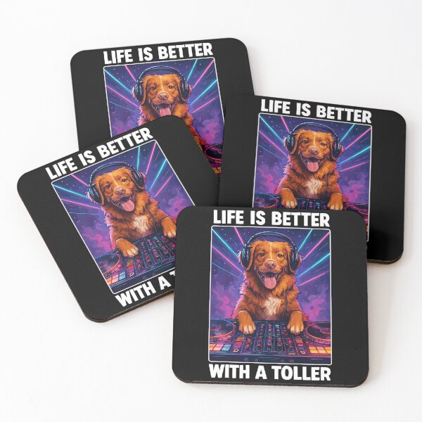 Item preview, Nova Scotia Great DJ Dog Funny Positive Gift designed and sold by Pineapple-Tree.