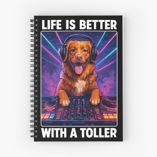 Item preview, Nova Scotia Great DJ Dog Funny Positive Gift designed and sold by Pineapple-Tree.