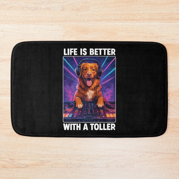Item preview, Nova Scotia Great DJ Dog Funny Positive Gift designed and sold by Pineapple-Tree.