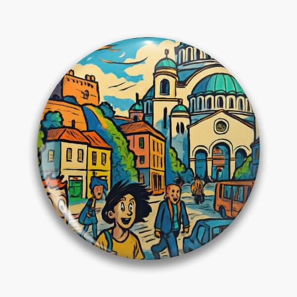 Item preview, Belgrade, city | Comics style - Cartoon designed and sold by ComicsFactory.