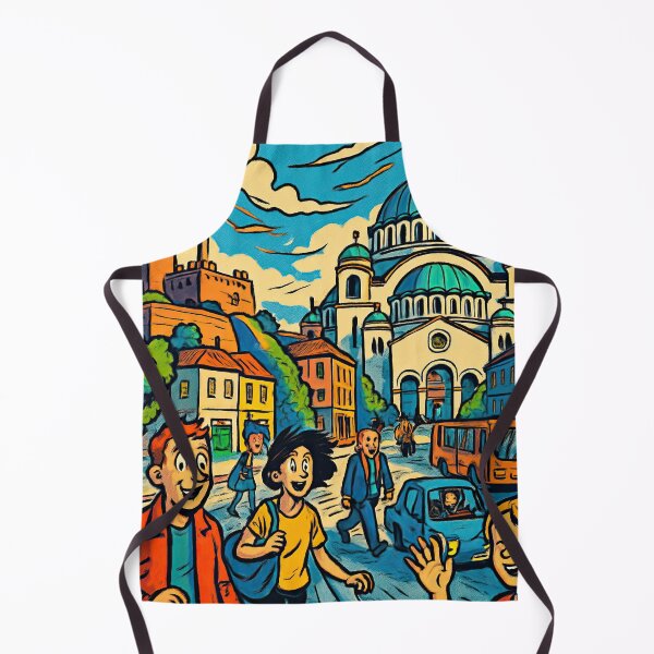 Item preview, Belgrade, city | Comics style - Cartoon designed and sold by ComicsFactory.