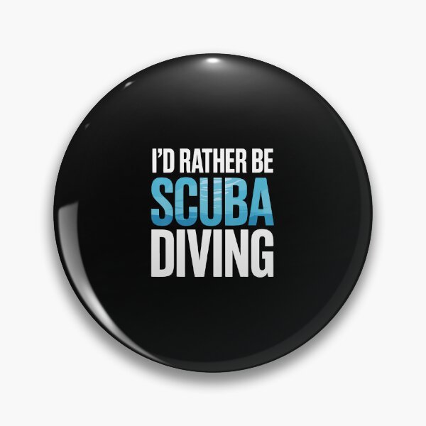 Item preview, I'D Rather Be Scuba Diving designed and sold by charitashmoqs.