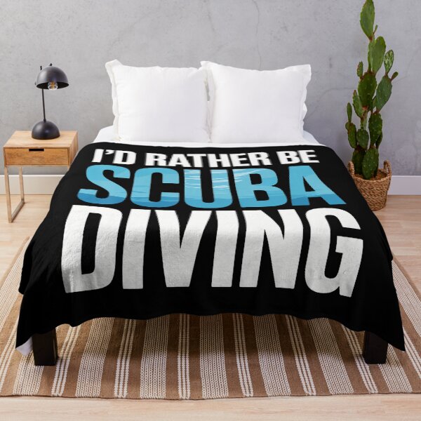 Item preview, I'D Rather Be Scuba Diving designed and sold by charitashmoqs.