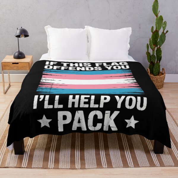 Item preview, Trans If This Flag Offends You I_ll Help You Pack Funny designed and sold by comptorasunfia.