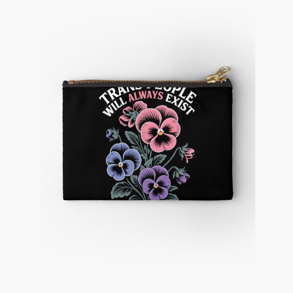 Item preview, Trans People Will Always Floral Exist Funny LGBT Pride Month designed and sold by comptorasunfia.