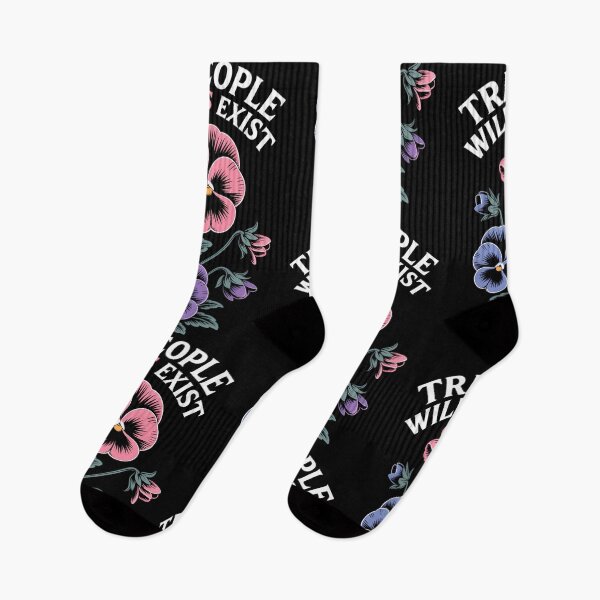 Item preview, Trans People Will Always Floral Exist Funny LGBT Pride Month designed and sold by comptorasunfia.