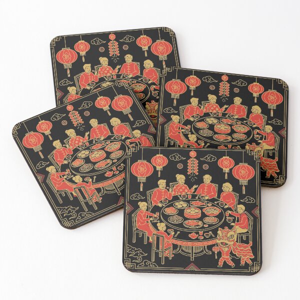 Item preview, Lunar New Year Reunion Feast and Lion Dance designed and sold by zzz888.