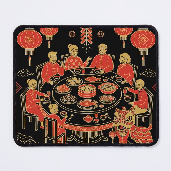 Item preview, Lunar New Year Reunion Feast and Lion Dance designed and sold by zzz888.