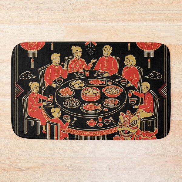 Item preview, Lunar New Year Reunion Feast and Lion Dance designed and sold by zzz888.