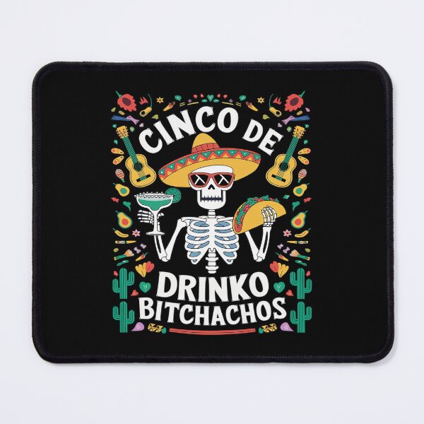 Item preview, Cinco de Mayo Fiesta Mexican Party Cinco De Drinko designed and sold by DigitaldeligArt.