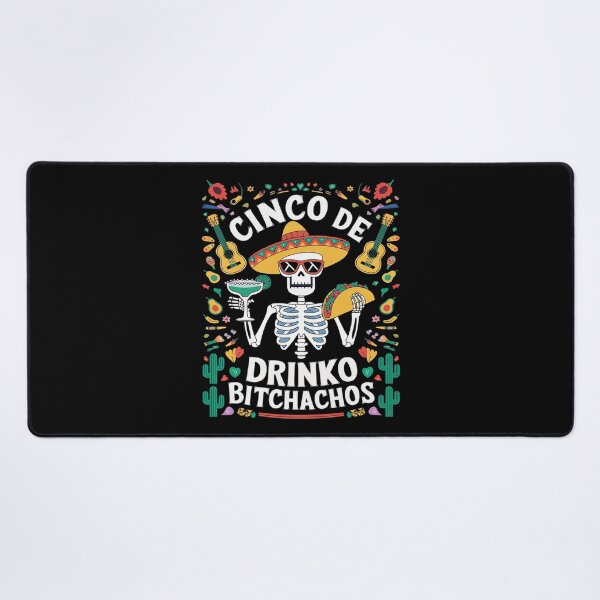 Item preview, Cinco de Mayo Fiesta Mexican Party Cinco De Drinko designed and sold by DigitaldeligArt.