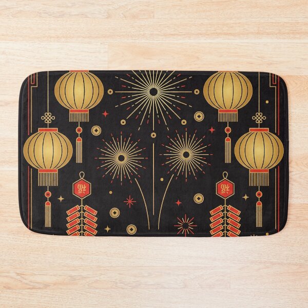 Item preview, Radiant Golden Lanterns and Fireworks Lunar Celebration designed and sold by zzz888.