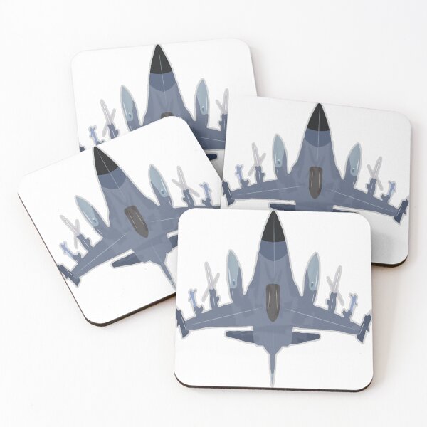 Item preview, Armed F-16 Fighter Jet with Missiles designed and sold by MigWhimsy.