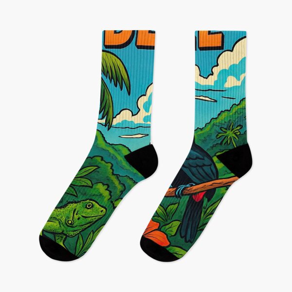 Item preview, Belize landscape  | Comics style - Cartoon designed and sold by ComicsFactory.