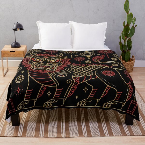 Item preview, Festive Golden Nian Beast and Fireworks Celebration designed and sold by zzz888.