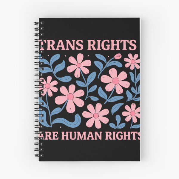 Item preview, Trans Rights are Human Rights Floral LGBTQ Pride Transgender designed and sold by comptorasunfia.
