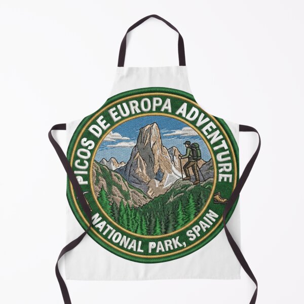 Item preview, Picos de Europa Adventure National Park Patch designed and sold by AURA Vibes.
