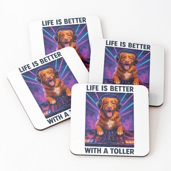 Item preview, Nova Scotia Great DJ Dog Funny Positive Gift designed and sold by Pineapple-Tree.
