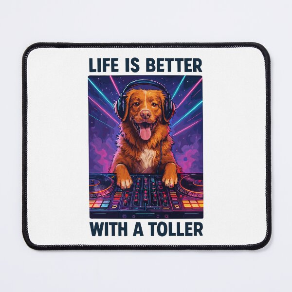 Item preview, Nova Scotia Great DJ Dog Funny Positive Gift designed and sold by Pineapple-Tree.