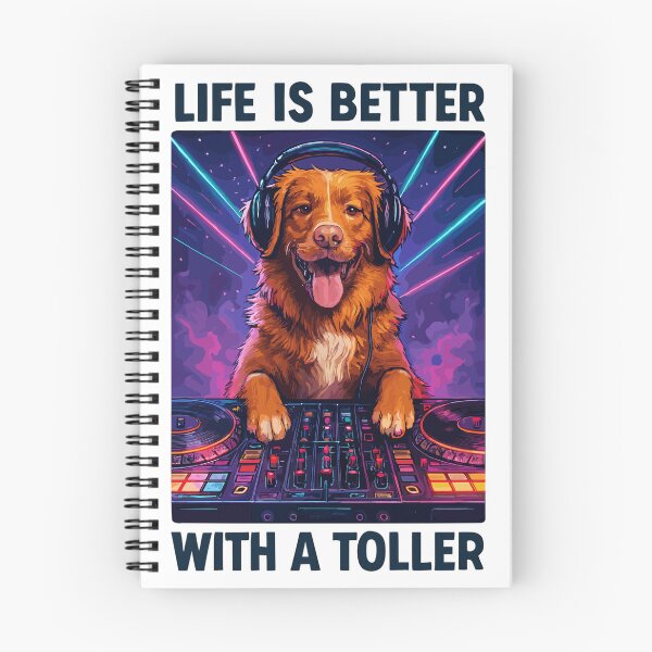 Item preview, Nova Scotia Great DJ Dog Funny Positive Gift designed and sold by Pineapple-Tree.