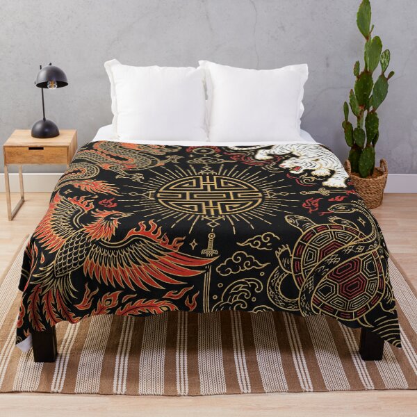 Item preview, The Four Celestial Guardians Ancient Chinese Mythology designed and sold by zzz888.