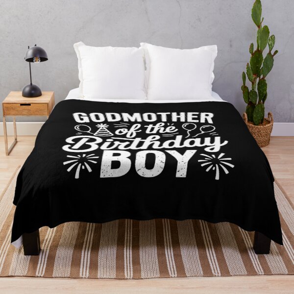 Item preview, Godmother Of The Birthday Boy Matching Family Party designed and sold by VerseFarm.