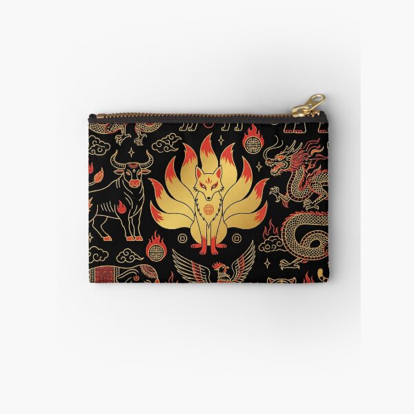 Item preview, Golden Nine Tailed Fox and Sacred Eastern Beasts designed and sold by zzz888.