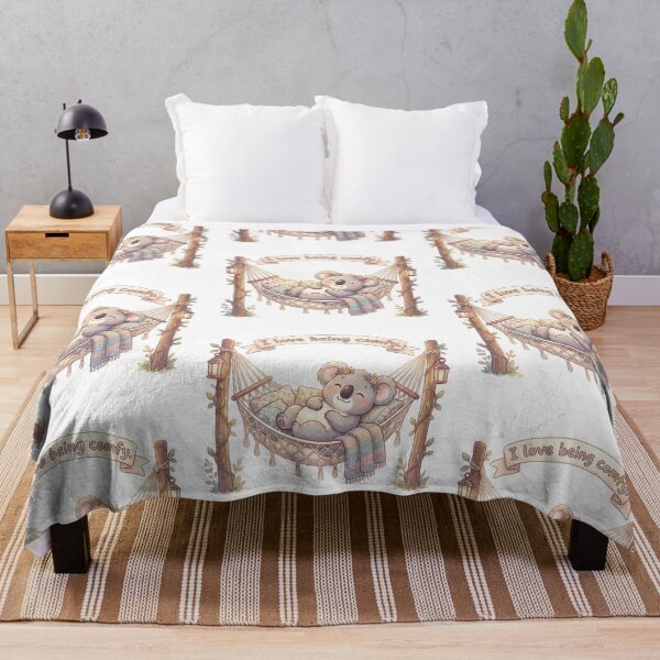 Item preview, Sleeping Koala Cute I love being Comfy design designed and sold by Vintage Designs +.