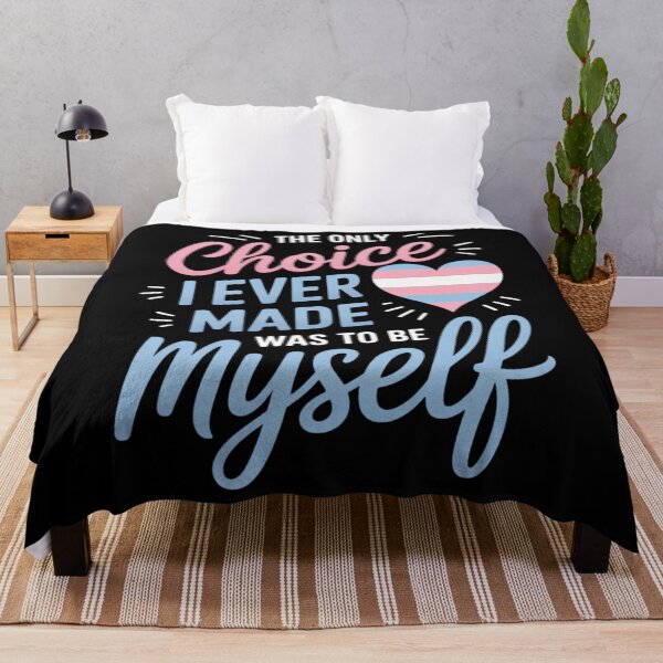 Item preview, Transgender Pride Be Myself Quote LGBT Trans Rights Equality designed and sold by comptorasunfia.
