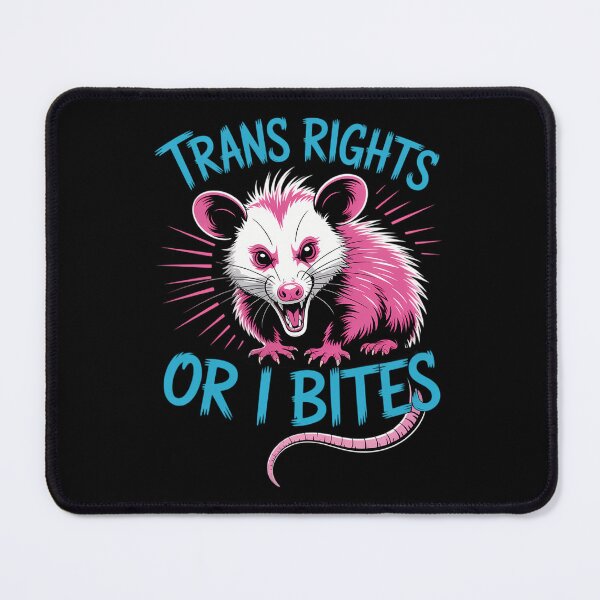 Item preview, Transgender Pride Trans Rights Or I Bites Opossum designed and sold by comptorasunfia.
