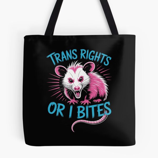 Item preview, Transgender Pride Trans Rights Or I Bites Opossum designed and sold by comptorasunfia.