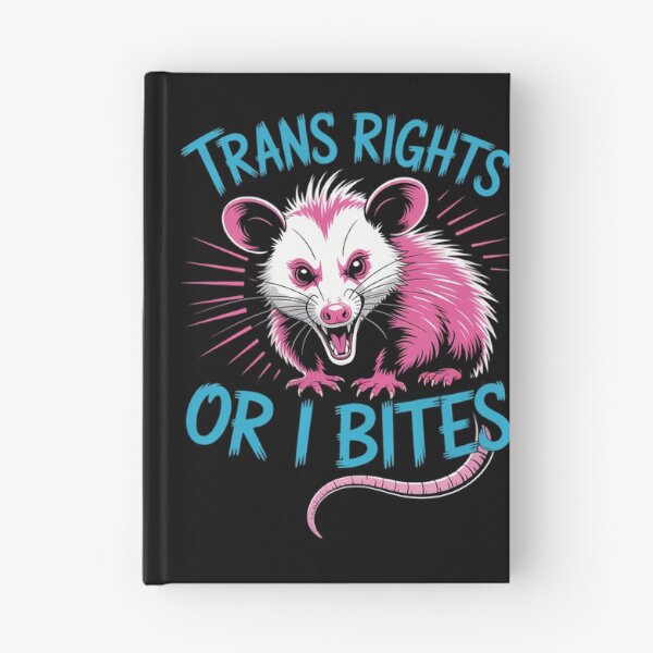 Item preview, Transgender Pride Trans Rights Or I Bites Opossum designed and sold by comptorasunfia.
