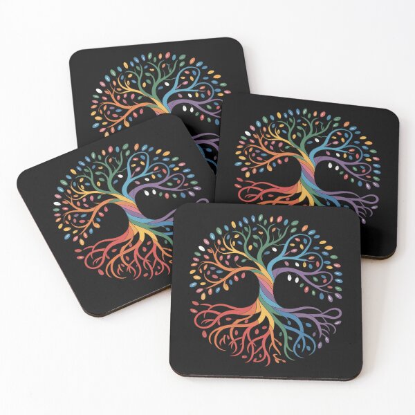 Item preview, Tree Life Rainbow LGBT Cool Gay Pride Flag Ally designed and sold by comptorasunfia.