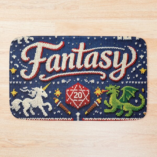 Item preview, I love fantasy knitting patterns – magical retro illustration designed and sold by Mauswohn.