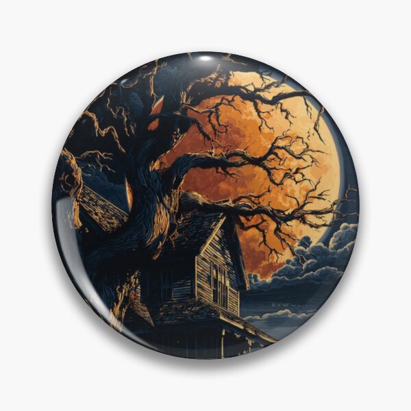 Item preview, Haunted Pumpkin House designed and sold by nillaharum.