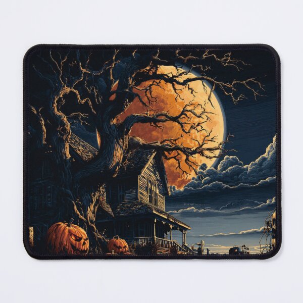 Item preview, Haunted Pumpkin House designed and sold by nillaharum.