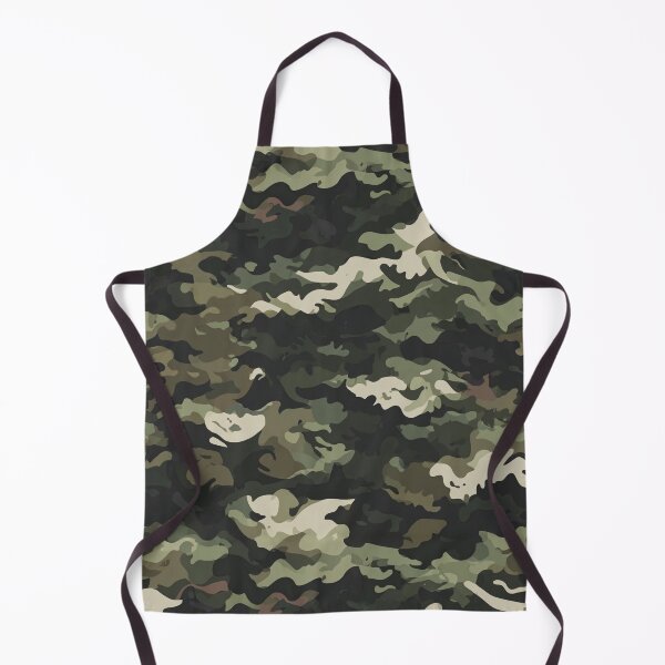 Item preview, Classic Dark Woodland Green & Beige Tactical Camouflage Pattern designed and sold by Patterns & Love .