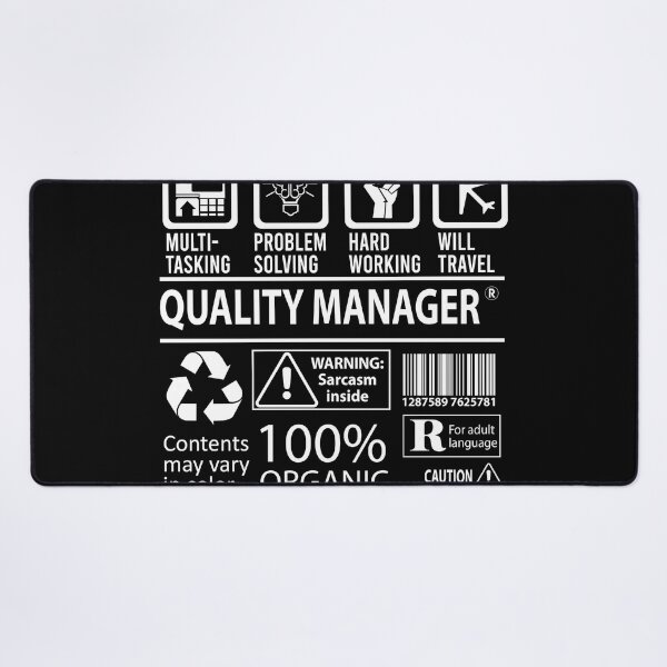Item preview, Quality Manager designed and sold by vanejamofedau.