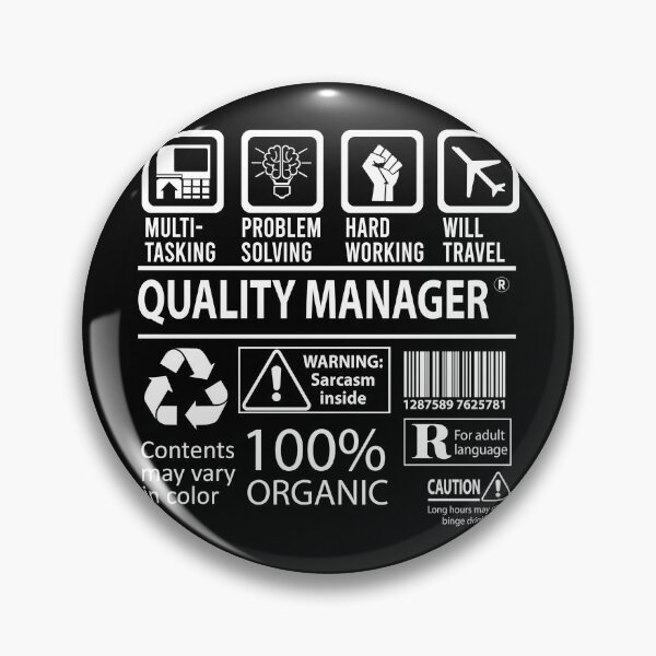Item preview, Quality Manager designed and sold by vanejamofedau.
