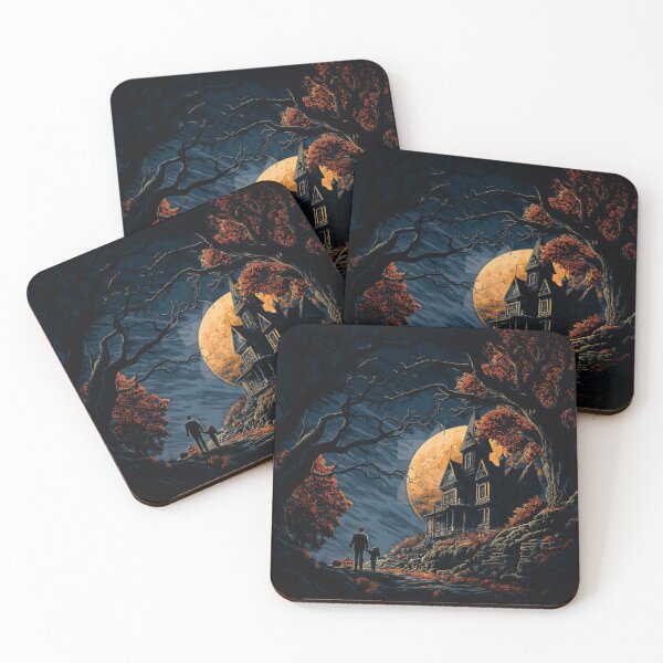 Item preview, Spooky Moonlit Path designed and sold by nillaharum.
